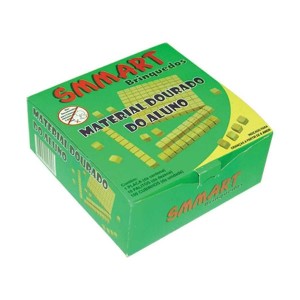 Jogo Didático De Madeira Material Dourado 111 Peças - Vou Comprar